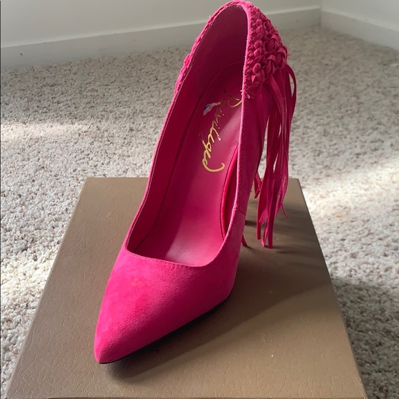 Tipsy- Fuchsia Privileges Shoes Pump - Picture 3 of 5